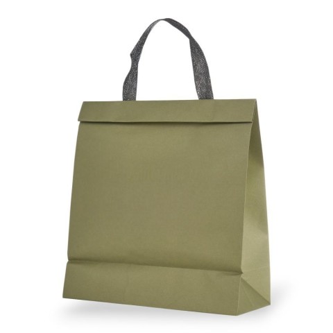 BORSA CARTA 34X14CM SAGE
